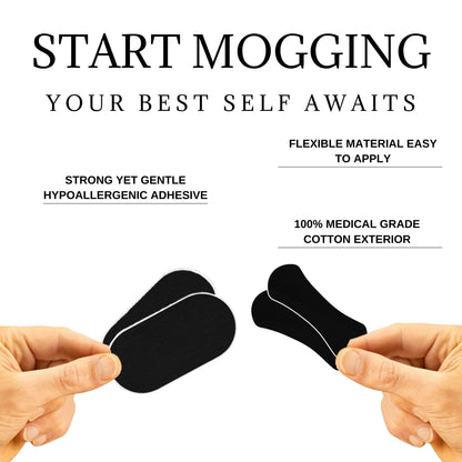 Strips for Sleep - (1 Month Supply), 30 Mouth Tape 30 Nose Strips Snoring Relief & Nasal Breathing Aid for Yoga/Gym